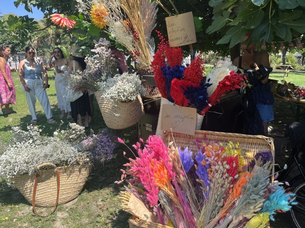 Stand à fleurs