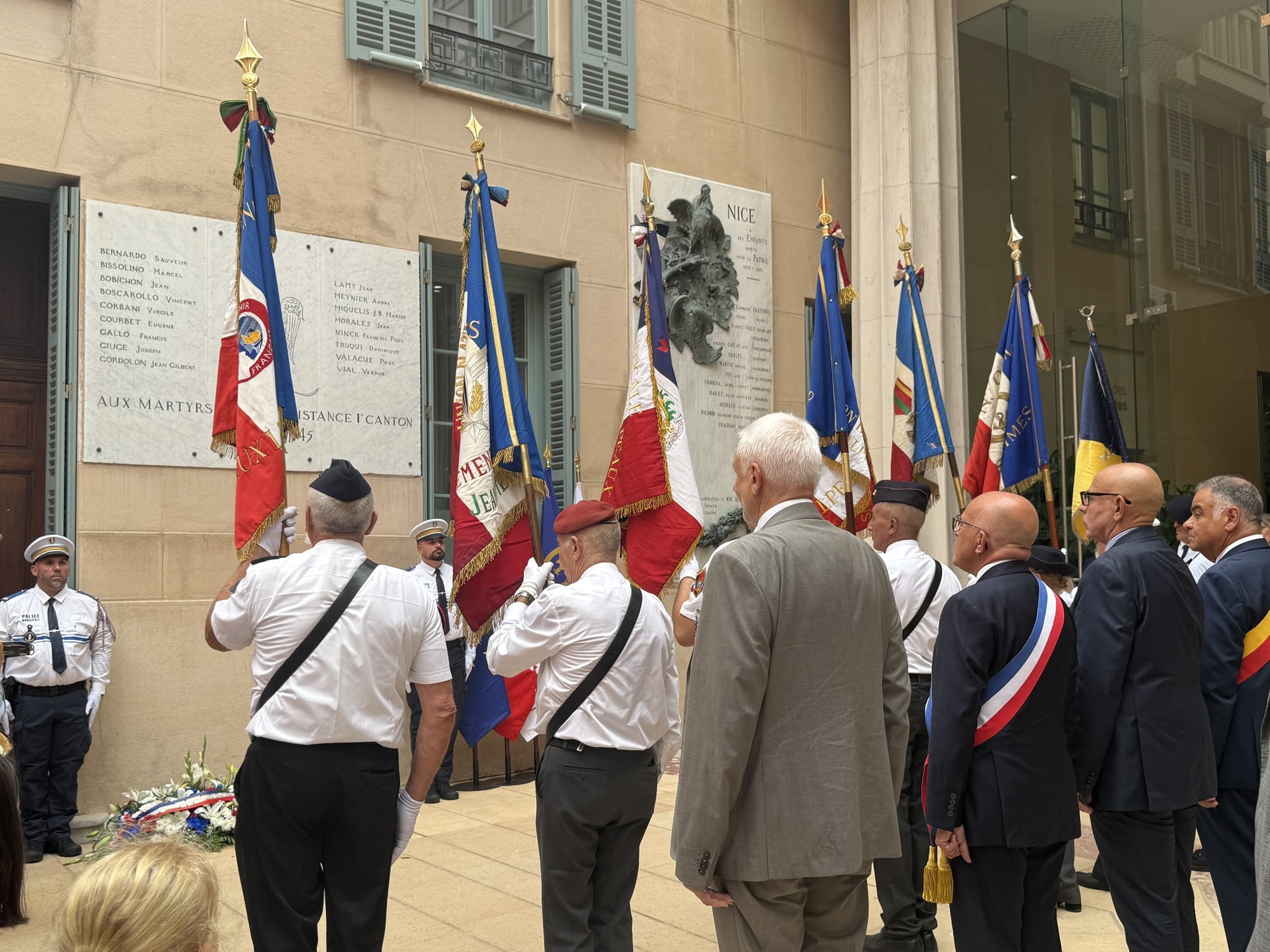 82e anniversaire de la libération de Nice : retour sur les hommages