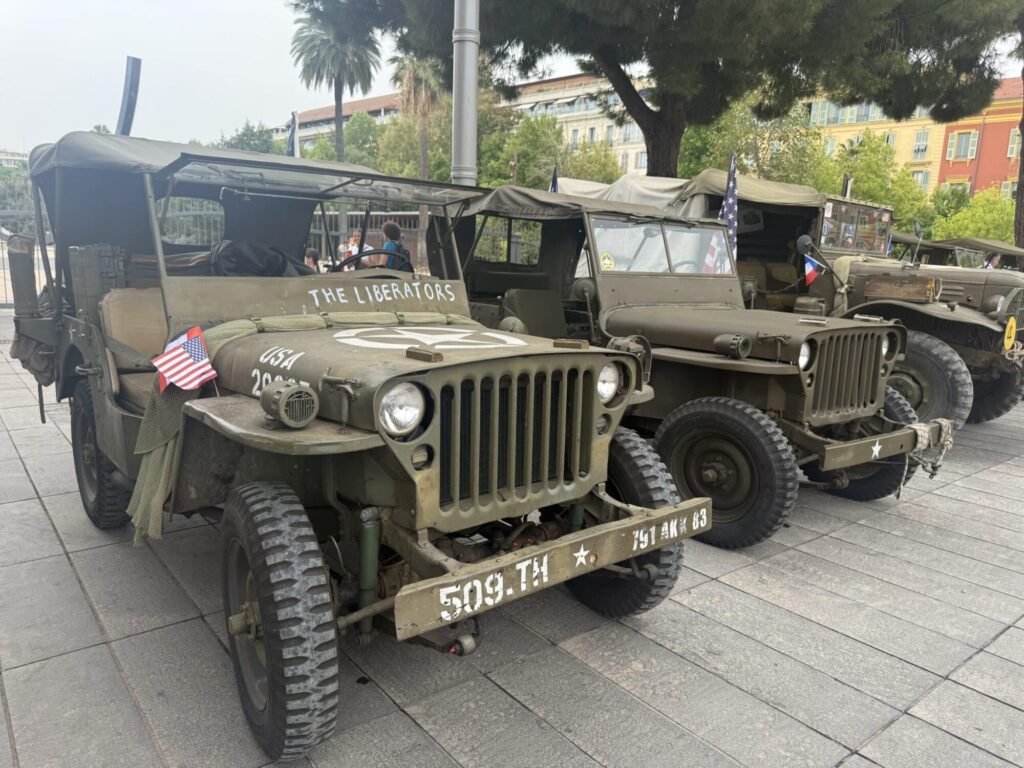 Retour en images sur l’exposition de véhicules américains pour le 82e anniversaire de la Libération de Nice
