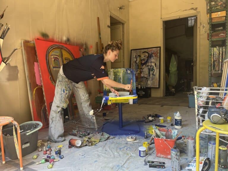 Lea Vandeveled peint