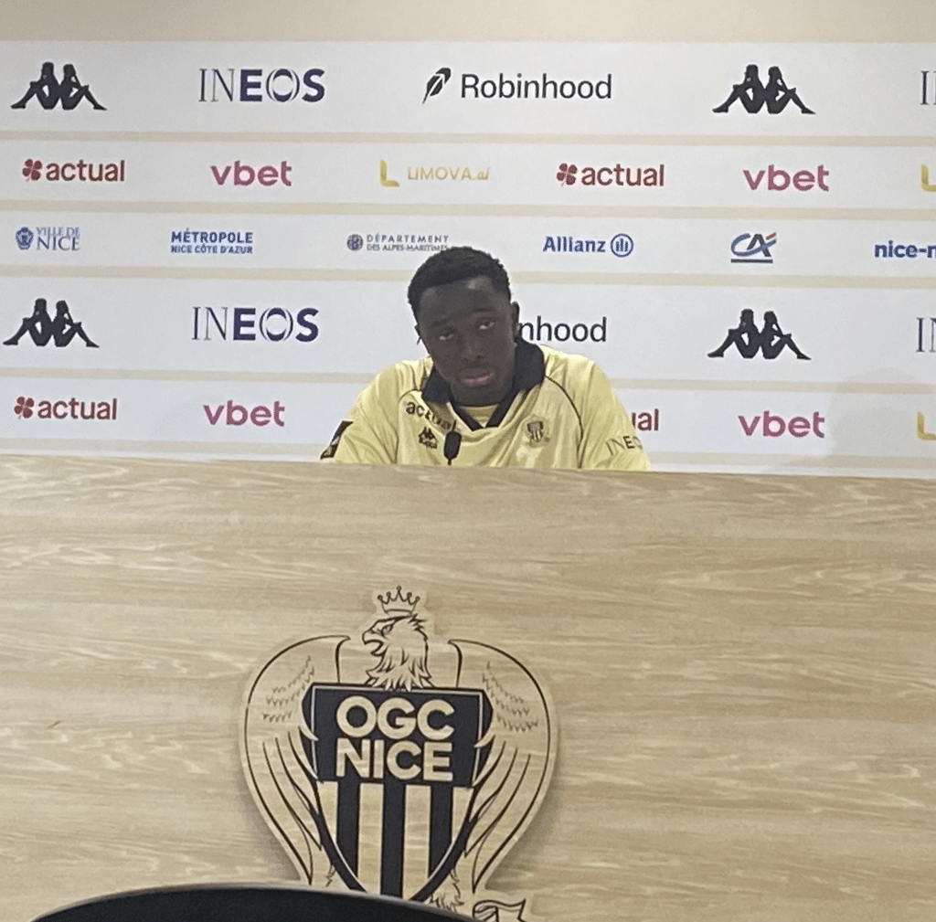 Antoine Mendy en conférence de presse avant Le Mans.