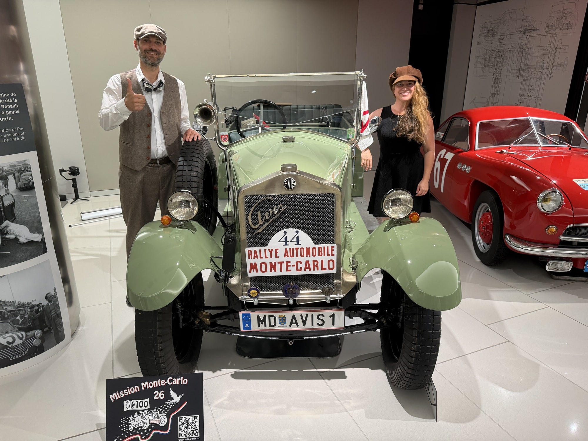 Automobile : 100 ans après, un fragment du patrimoine automobile autrichien termine enfin le Monte-Carlo