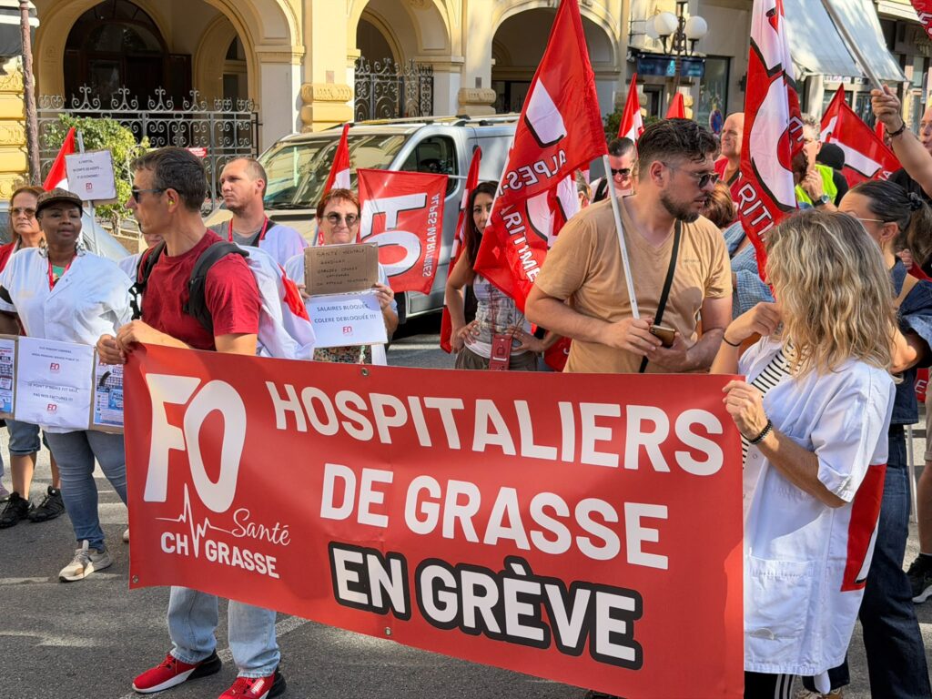 La fonction publique manifeste à Nice face à l'inflation et au manque de moyens