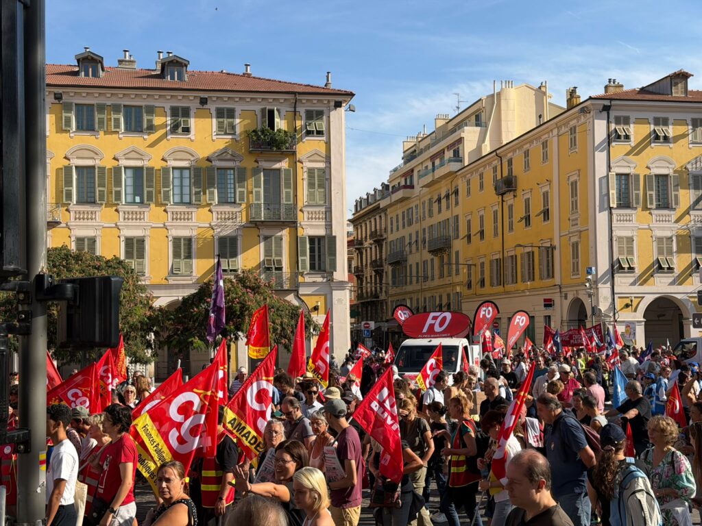 La fonction publique manifeste à Nice face à l'inflation et au manque de moyens