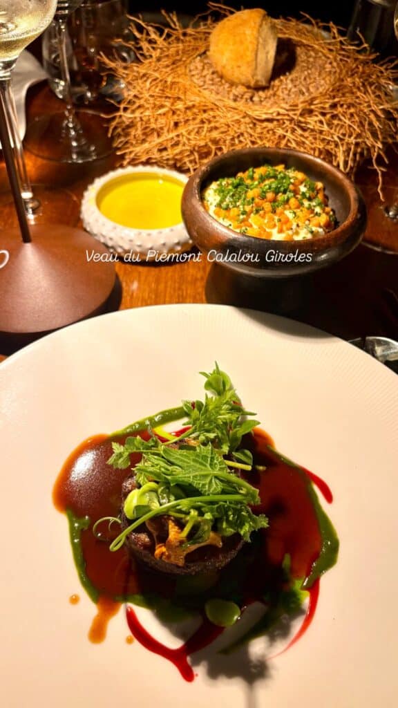 Veau du Piemont Calalou giroles