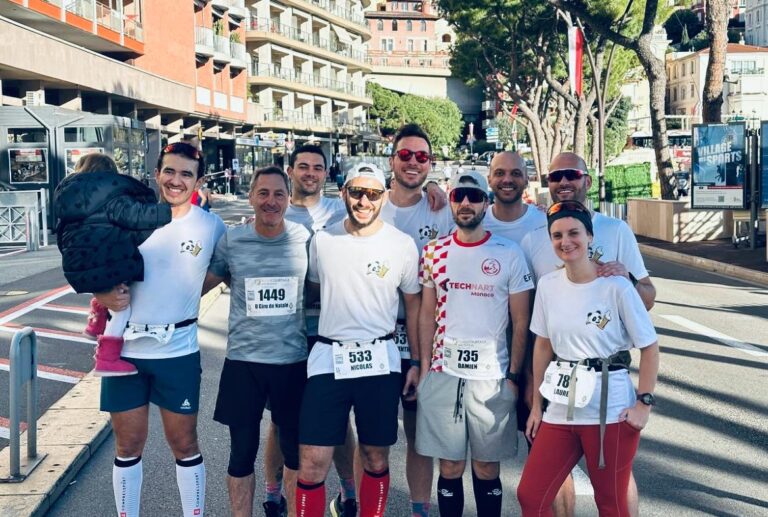 La Team Panda en après course