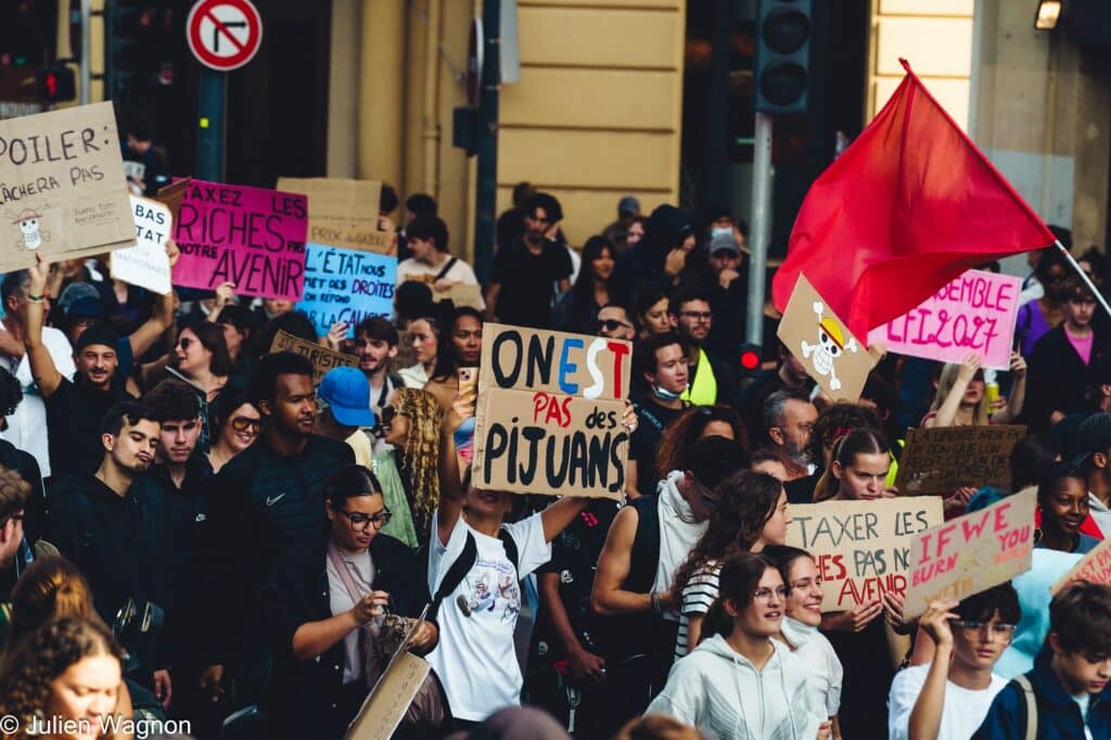 Retour en images sur la manifestation du 17 octobre à Nice