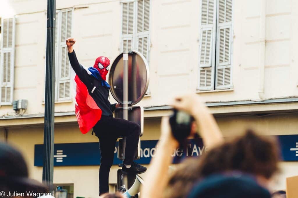 Retour en images sur la manifestation du 17 octobre à Nice