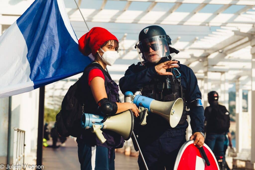 Retour en images sur la manifestation du 17 octobre à Nice