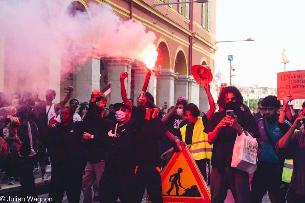 Retour en images sur la manifestation du 17 octobre à Nice