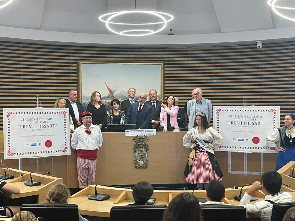 Le discours d'Eric Ciotti lors de la remise de diplôme Nissart