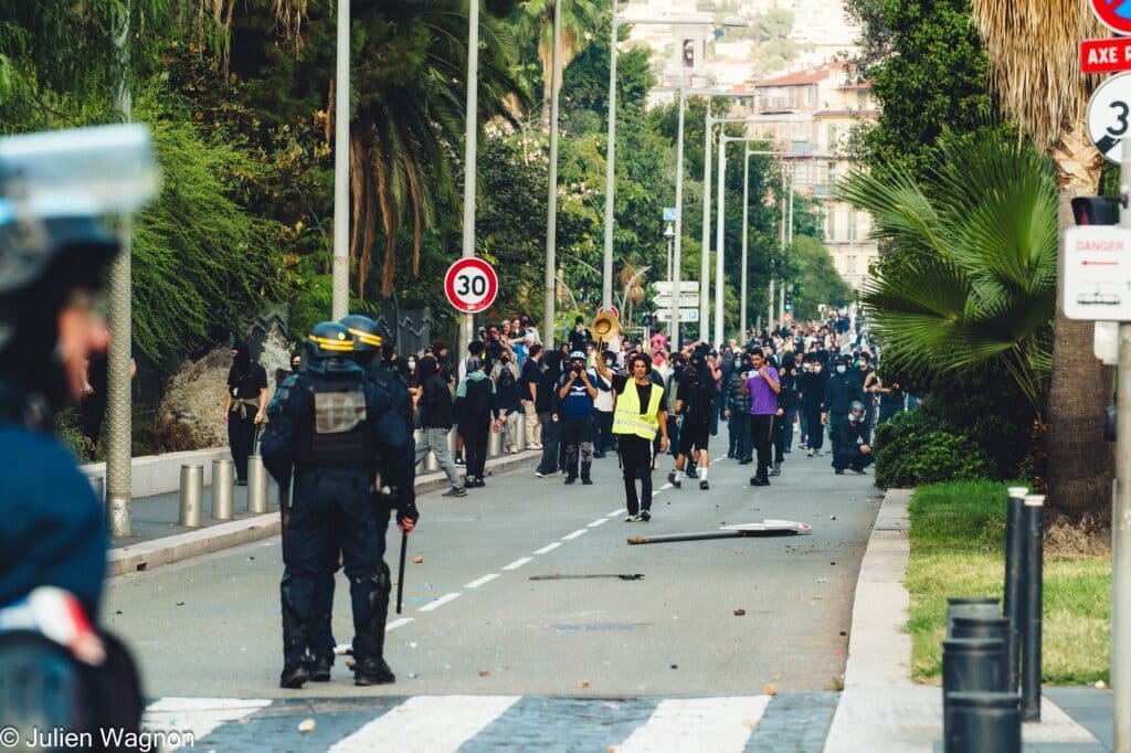 Retour en images sur la manifestation du 17 octobre à Nice