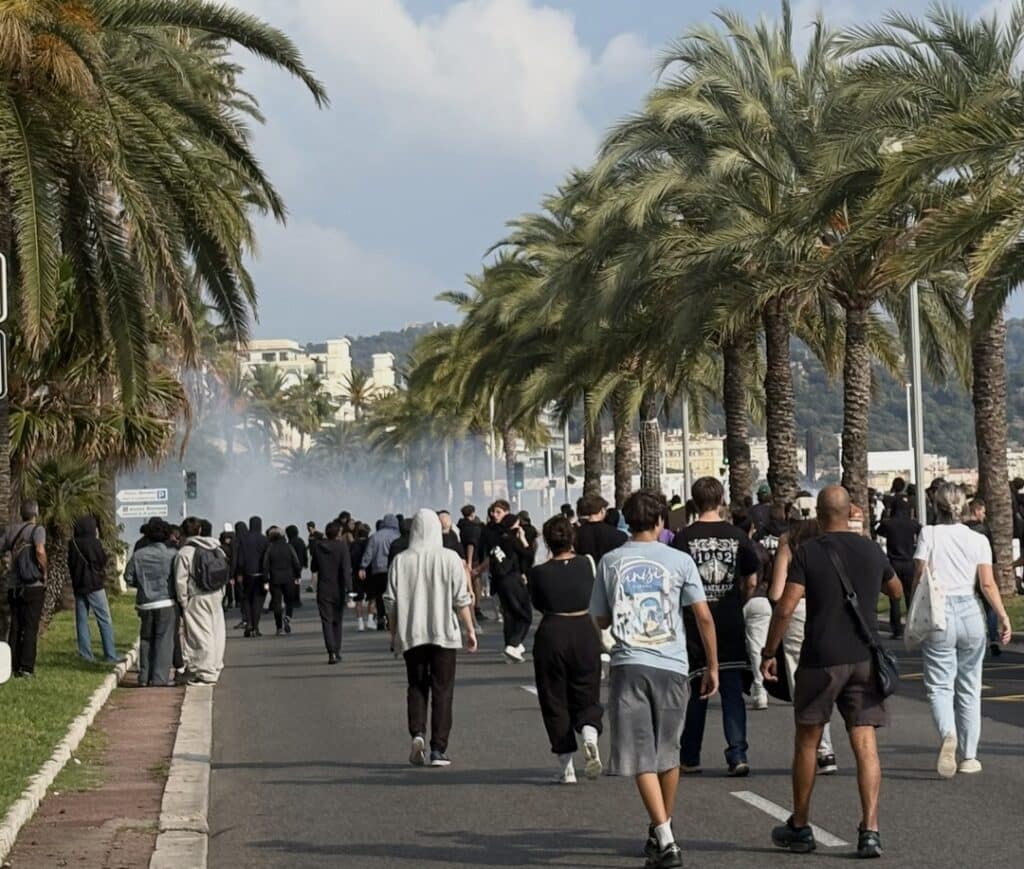 Mobilisation du 17 octobre à Nice : entre revendications et affrontements