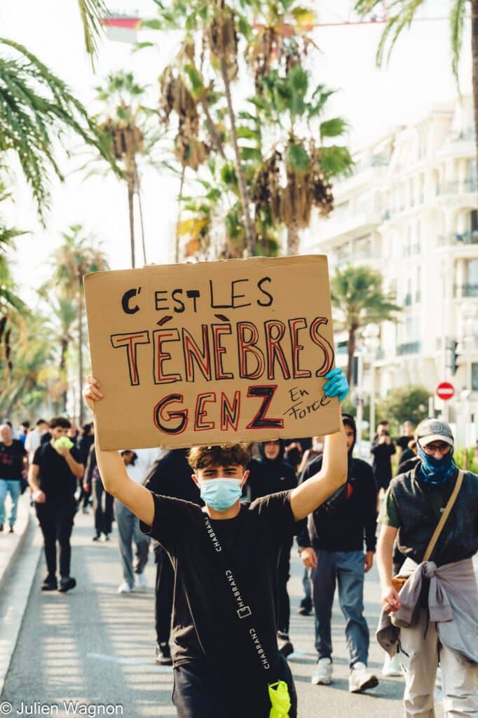 Retour en images sur la manifestation du 17 octobre à Nice