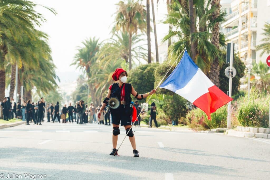 Retour en images sur la manifestation du 17 octobre à Nice
