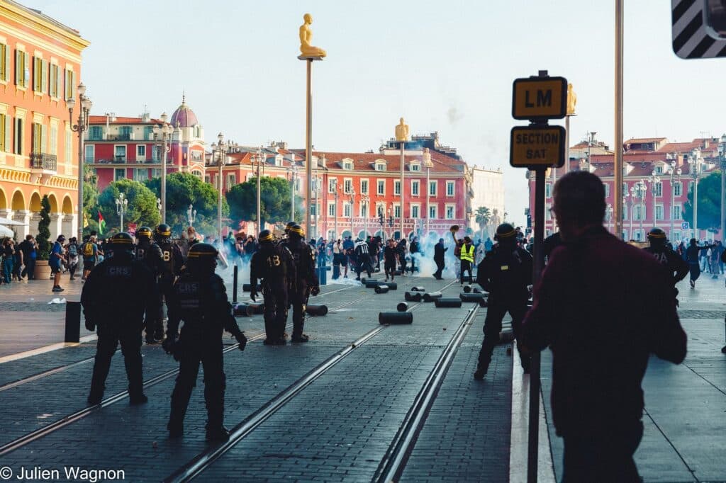 Retour en images sur la manifestation du 17 octobre à Nice