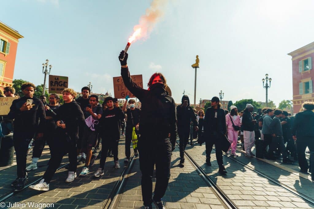 Retour en images sur la manifestation du 17 octobre à Nice