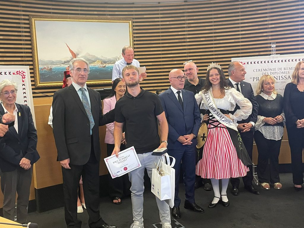 Un jeune homme diplomé en Nissart