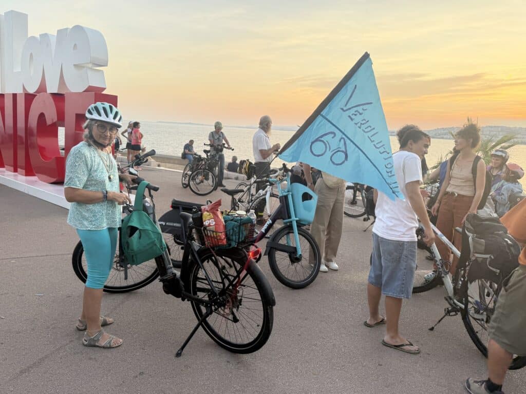Critical Mass : plus de 200 cyclistes réunis à Nice