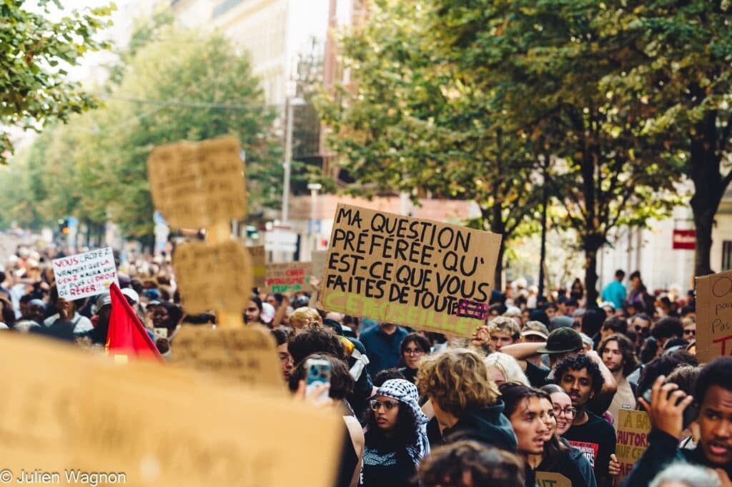 Retour en images sur la manifestation du 17 octobre à Nice